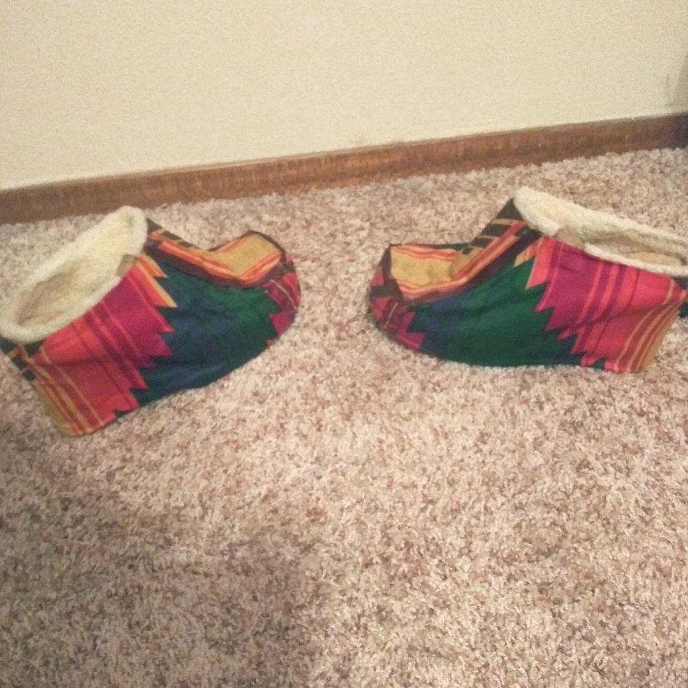 Maxi dress and shoes